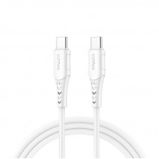 Vipfan USB-C to USB-C cable VFAN P05, 60W, PD, 2m (white)