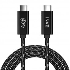 Invzi  Cable USB-C / USB4.0, INVZI, INVUSB4, Gen3, 240W, 40Gbps, 2m (black)