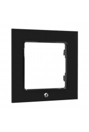 Shelly viena slēdža rāmis (melns) / Frame for Shelly switches single (black)