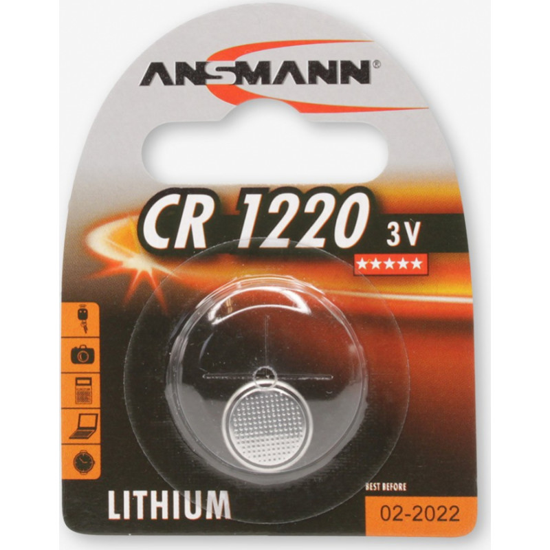 Ansmann Litija baterija CR1220 3V ANSMANN