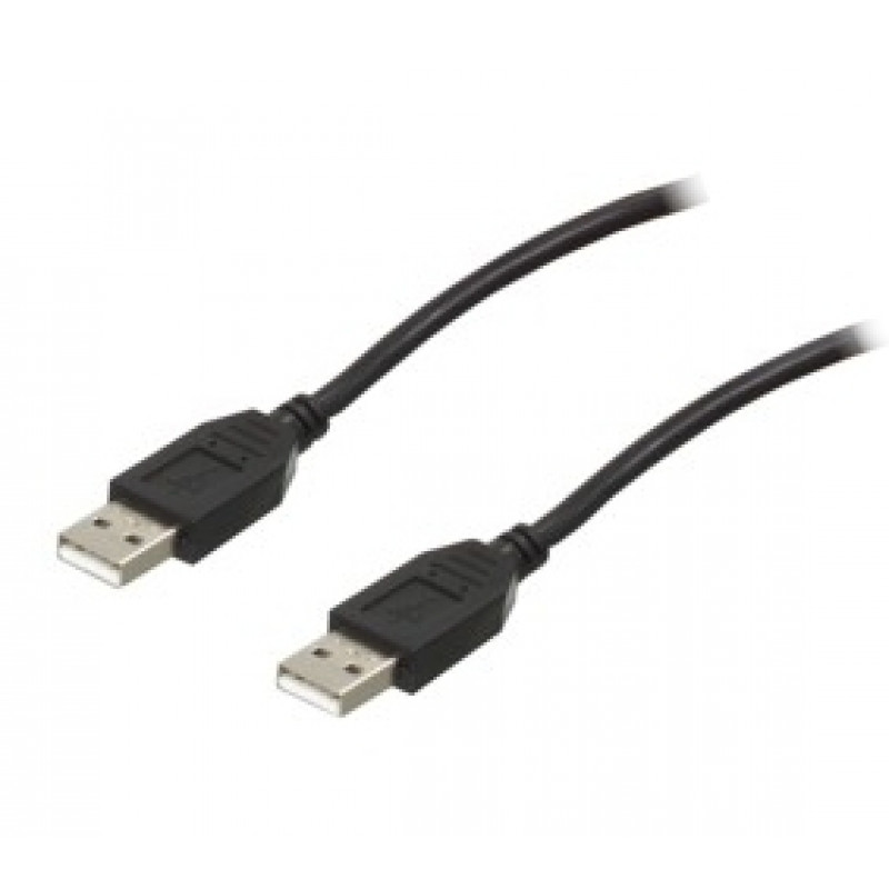 Goobay Kabelis USB2.0 A - USB A spraudņi  1.8m melns