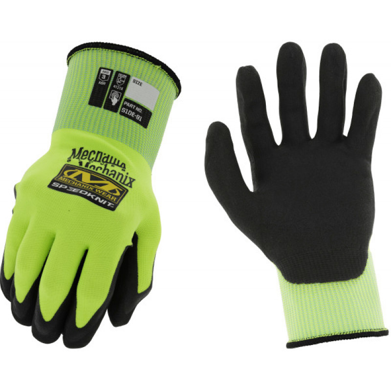 Mechanix Wear Darba cimdi Mechanix Hi-Viz SpeedKnit™ Utility M izmērs