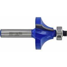 Tivoly Quarter round cutter with ball bearing, 29x8 mm, 8mm shank