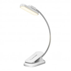 Glocusent Wireless lamp Glocusent Rotatable Book Light, USB-C 1000mAh (White)