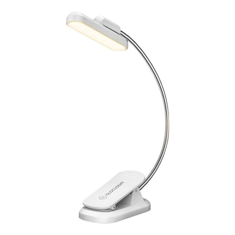 Glocusent Wireless lamp Glocusent Rotatable Book Light, USB-C 1000mAh (White)