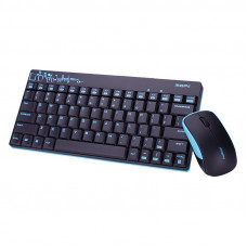 Mofii Wireless Keyboard+Mouse X210 2.4G (Blue/Black)