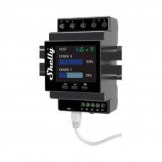 Shelly DIN Rail Smart Controller Shelly Pro Dual Cover PM with power metering