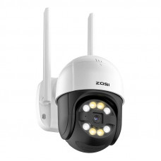 Zosi IP Outdoor Camera ZOSI C289 WiFi Pan Tilt 3MP IP66 with 32GB microSD card