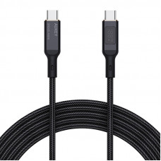 Aukey USB-C to USB-C Cable Aukey CB-MCC102, 100W, 1.8m (black)