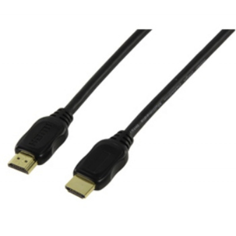 Goobay Kabelis HDMI-HDMI 19 kontaktu spraudnis 3.0m (HDMI 1.4), melns