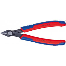 Knipex Knaibles 78 81 125 Cu max Ø1,6mm pulētas, tērauds max Ø0.6mm KNIPEX