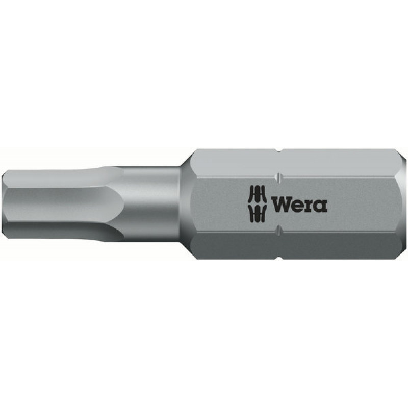 Wera Bits for hex socket screw, tamper resistant 840/1 Z Hex-Plus BO SW 2,5 x 25 mm