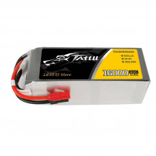 Tattu Battery Tattu 16000mAh 22.2V 30C 6S1P LiPo AS150+XT150