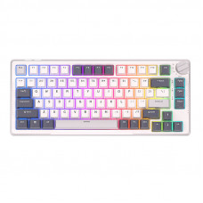 Royal Kludge  Mechanical keyboard Royal Kludge RKH81 RGB, Sky cyan switch (white)