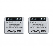 Shelly Set of 2 Shelly PM Mini Gen3 Controllers