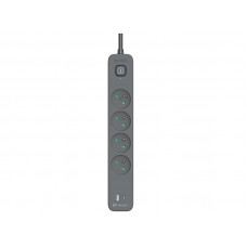 Tracer 47026 Power Line+ 1.5m (4 outlets +1x USB A+ 1x Type C, PD18W)