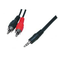 Goobay Vads 2xRCA-3.5mm stereo kontaktdakšiņa 10m