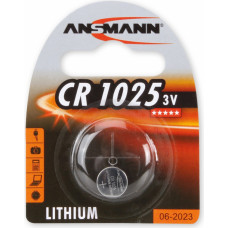 Ansmann Litija baterija CR1025 3V ANSMANN