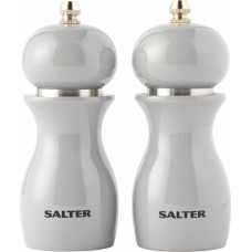 Salter 7613 GYXR Gloss Salt and Pepper Mills Grey