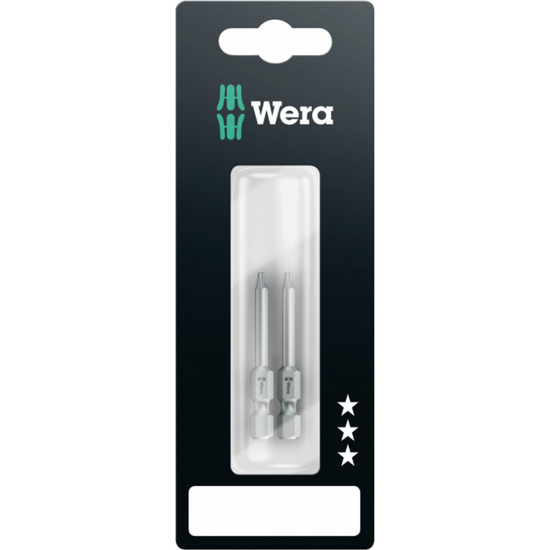 Wera standarta uzgaļi, 2 x TORX T10 x 50mm, 867/4 Z, blisterī