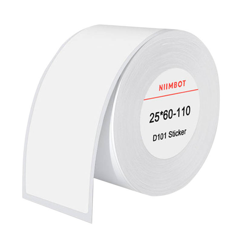 Niimbot  Thermal labels Niimbot stickers 25x60 mm, 110 pcs (White)