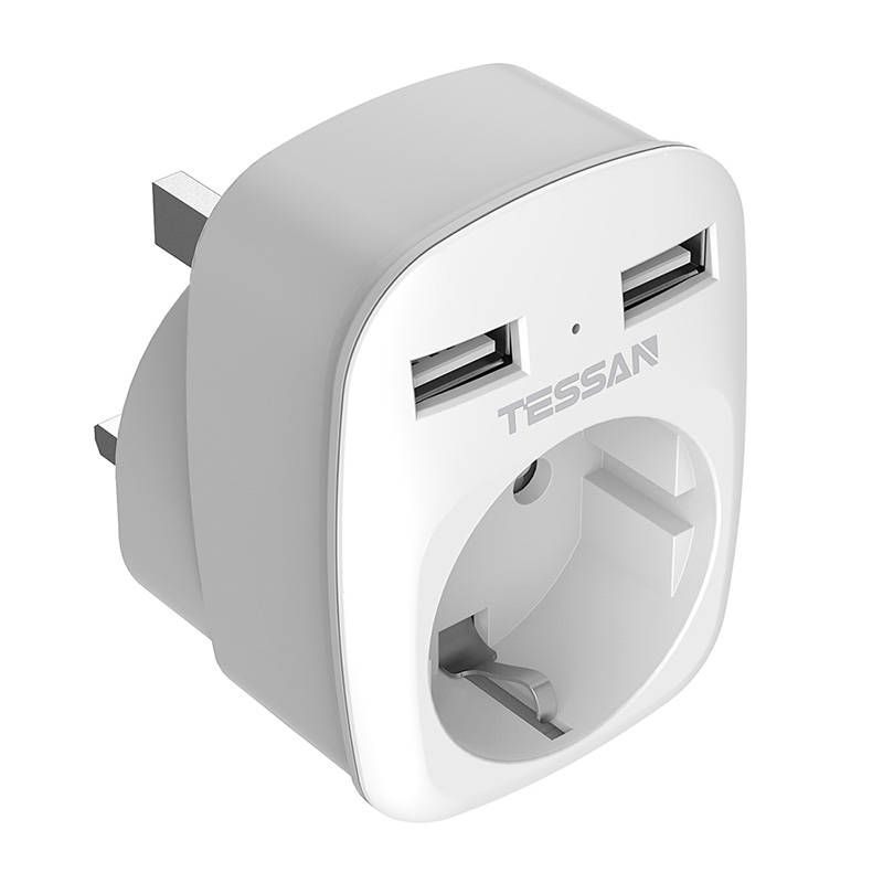 Tessan Travel adapter TS-611-UK-GRA