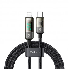 Mcdodo CA-3600 USB-C to Lightning cable, auto power off, 36W, 1.2m (black)