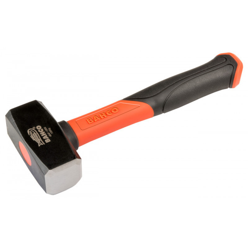 Bahco Club hammer 1000g, fiberglass handle