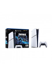 Sony Playstation 5 Slim 1TB Digital Edition (PS5) White Fortnite Cobalt Star Bundle