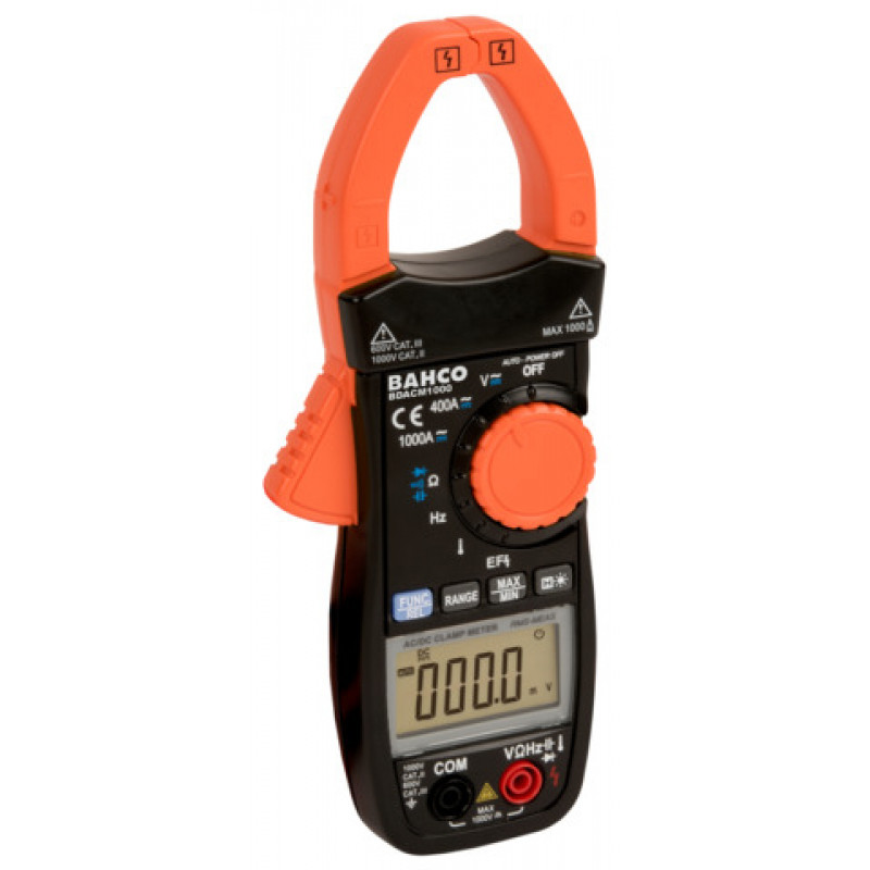 Bahco 1000A AC/DC True RMS Digital Clamp Meter