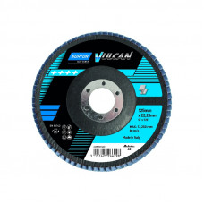 Norton Vulcan abrezīvais lapiņveida disks 125 x 22mm, R842 P60