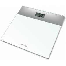 Salter 9206 SVWH3R Glass Electronic Scale Silver/White