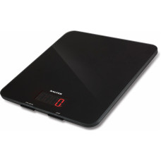 Salter 1150 BKDR 5kg Glass Electronic Kitchen Scales - Black